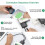 6X USB to  Data Cable, 2.5/3.5 Inch USB3.0 Easy Drive Cable  Hard Disk Adapter Cable(US Plug) 4