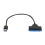 5X USB 3.0 para 2.5 Polegadas  Cabo Adaptador de Disco RíGido SDD  para USB 3.0 Conversor-Preto 3
