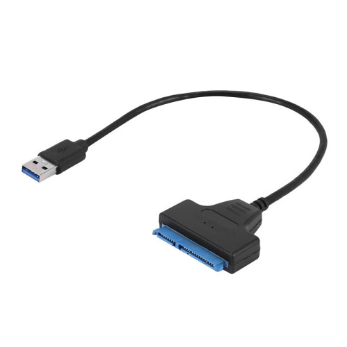 4X USB 3.0 para 2.5 Polegadas  Cabo Adaptador de Disco RíGido SDD  para USB 3.0 Conversor-Preto 1