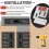 Generator Interlock Generator Control Link Hardware Breaker Panel  150 or 200A Breaker Box 2