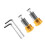 Bicycle Handlebar Reflector Rear View Mirror Safety Adjustable Rotatable Mirror Electric Scooter for /Pro,Yellow 5