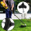 5PCS Universal Handrail Handle Lawn Mower Kit, Replacement Blades, Grass Catcher, Wheels 3