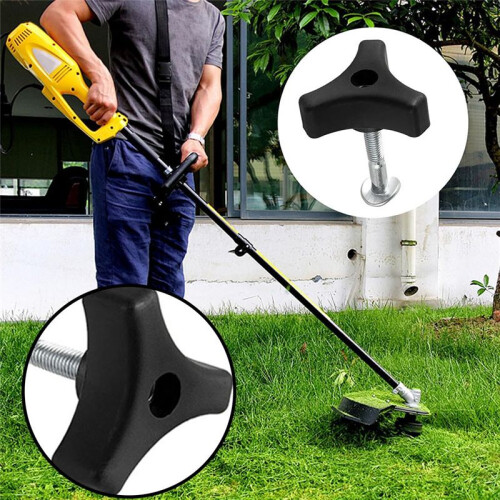 5PCS Universal Handrail Handle Lawn Mower Kit, Replacement Blades, Grass Catcher, Wheels 2