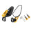 Bicycle Handlebar Reflector Rear View Mirror Safety Adjustable Rotatable Mirror Electric Scooter for /Pro,Yellow 2