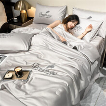 Silk DoubleSided Quilt 200X230cm Single Quilt Machine Washable AirConditioning Ice Silk Summer Bedding Set 05