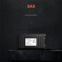 PORTXVNSA 4 Pouces IPS LCD SA5 Analyseur de Portable Multifonction 100k-5.3GHz Générateur de Signal avec Batterie