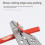 21 Copper Wheel Multifunctional Wire Stripping Pliers for Wire Splitting,Peeling,Pressing,Winding,Electrician Wire Split 7