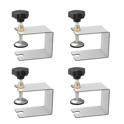 C Clamp Cabinet Hardware Jig Drawer Fixing Clip for Install Door Drawer Flexible Woodworking Tools 4PCS Basic