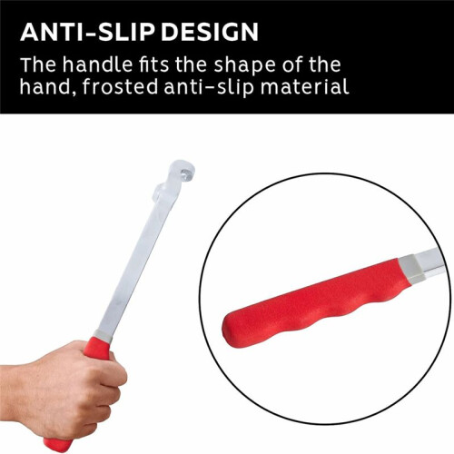 Wrench Extender Tool Bar,Torque Adaptor Wrench Extension,Extra-Long 15 Inch Wrench Extension for Maximum Leverage 1