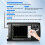 PORTXVNSA 4inch IPS LCD SA5 Multi-Function Handheld Spectrum Analyzer 100k-5.3GHz Signal Generator with Battery 6