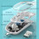 Transparent Wireless Mouse Dual Mode 2.4G  Rechargeable Mouse Noiseless Cordless Computer Mice for PC Laptop B 7