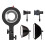 Bowens Mount Adapter Light Stand Adaptor for RC 60B 360 Horizontal & 180 Vertical Adjustment 3