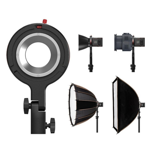 Bowens Mount Adapter Light Stand Adaptor for RC 60B 360 Horizontal & 180 Vertical Adjustment 2