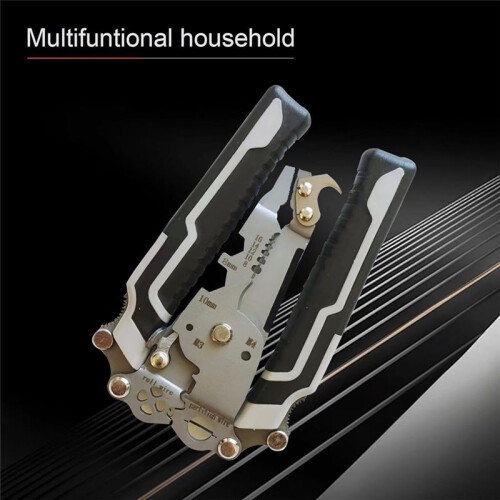 Wire Stripper Crimper,18 in 1 Foldable Wire Stripper,Electric Wire Stripper,Quick Strip Wire Stripper 2