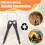 10 Set Portable Screwdriver Tool Outdoor EDC Multi-Function Tool Flat- Screwdriver Phillips Screwdriver Key Ring 6