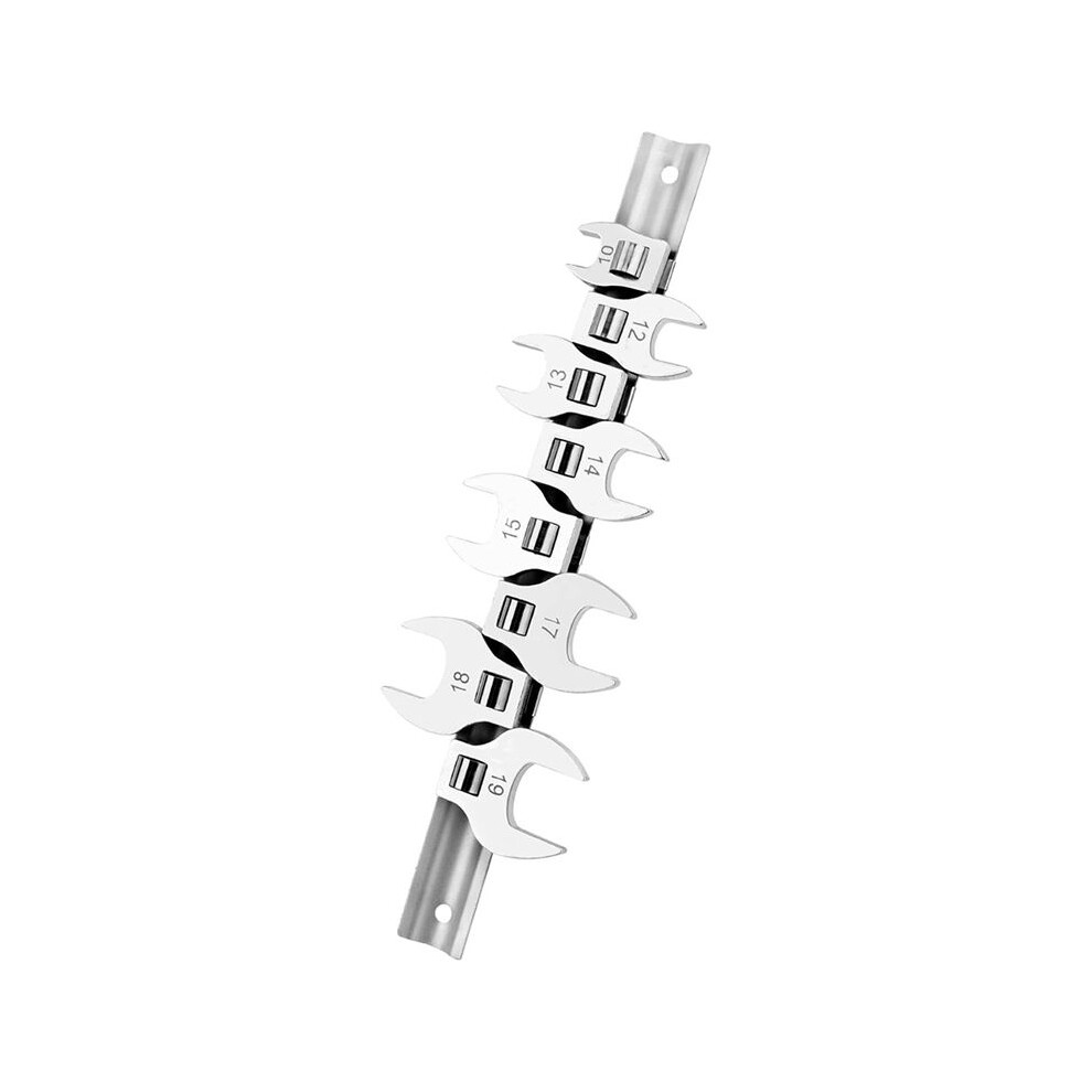 Crows Foot Wrench Set, 8 Pcs Crowfoot Wrench Set For 3/8Inch Drive, Ratchet And Torque Wrench, Fasteners In Tight Spaces 4714095997225