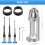 Square Hole Drill Bit Adapter with Drill Bits, Mortising Attachment,Hole Drill Fixing Holder, Power Tool for Woodworking 7
