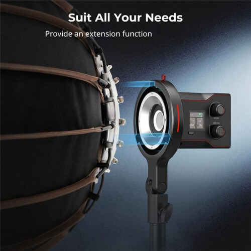 Bowens Mount Adapter Light Stand Adaptor for RC 60B 360 Horizontal & 180 Vertical Adjustment 1