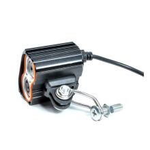 MTB Mountainbike-Scheinwerfer, 5 V-48 V, Wasserdicht, Aluminiumlegierung, Roller-Frontlichter, Lampe, Nachtwarnung, Flutlicht, USB