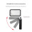 Loupe de Lecture Professionnelle 3,5x avec 16 LED pour Lecture. 2
