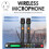 Professional Wireless Microphone Set UHF, Noise Reduction, Long Range, Dual Antenna for Stage Performances UK Plug 2