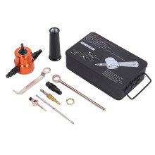 360 Degree Cutting Head Drill Attachment Metal Cutter, Double Headed Sheet Metal Nibbler with HSS Blades Precision Burr Free Edge, Versatile Tool for