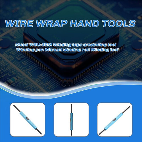 New Durable Wire Wrap Hand Tools Wsu-30M Wire Wrap Strip Unwrap Tool For Awg 30 Cable Prototyping Wrapping 2