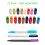 Explore Air/Maker 3 Pen Adapters - 17 Pack for Precise Crafting 3