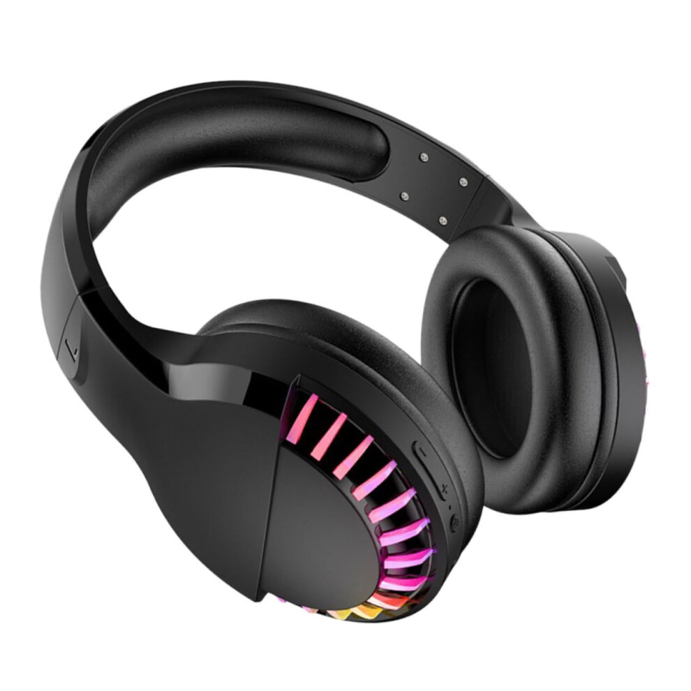 Rgb Wireless And Wired Headset With Noise Reduction For Gaming And Mobile Dualmode Overear Design Black 9187378385906