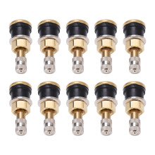 High-Quality TR501 Brass Valve Stems for 0.625in Openings Set of 10
