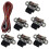 6 Pcs 3D Printer  Mechanical Limit  Module  Endstop Switches with 1M 3Pin Cable for 3D Printers Parts 1