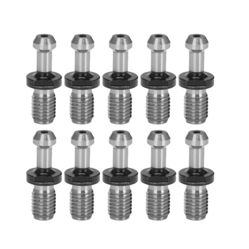 10 Pcs CAT40 45 Degree Pull Stud Retention Knob for HAAS CAT 40 CNC Tool Holder Replace CNC Lathe Accessories