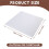 PainéIs AcúSticos Autoadesivos 12 Pack, 12 X 12 X 0,4 Polegadas Acolchoamento à Prova de Som, Painel de AbsorçãO de Som para Casa, Branco 7