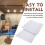 PainéIs AcúSticos Autoadesivos 12 Pack, 12 X 12 X 0,4 Polegadas Acolchoamento à Prova de Som, Painel de AbsorçãO de Som para Casa, Branco 4