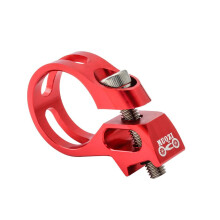 5PCS Bike Shifter Clamp Ring for SRAM X7 X9 X0 XO1 XX1, Red, Durable Metal, Quick Install