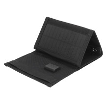 Chargeur solaire en nylon imperméable portable de 5V 12W avec sortie USB
