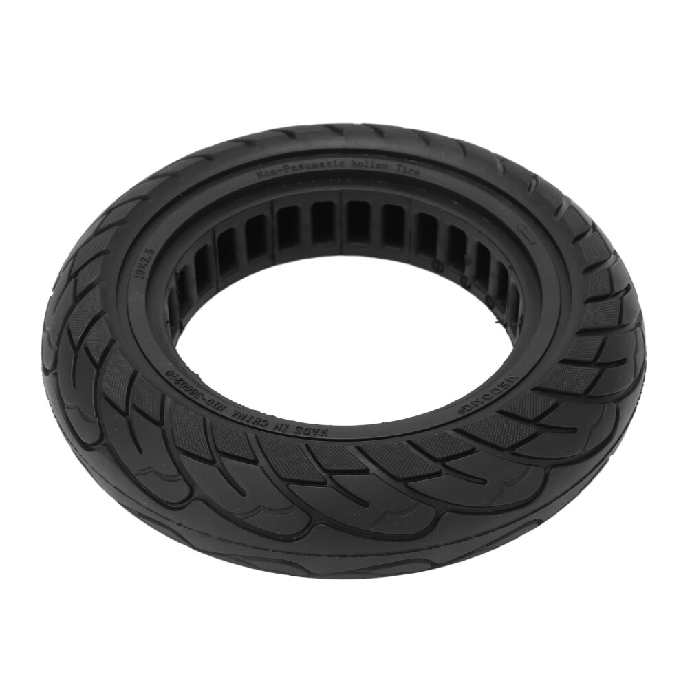 10X2.5 Inch Solid Rubber Tire For 10 Inch Electric Scooters Black 8031375373170