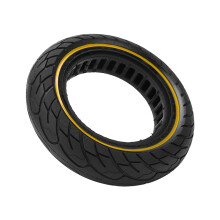10x2,5 Zoll Gelbe Vollwaben-Gummireifen für Xiaomi M365 Max G30