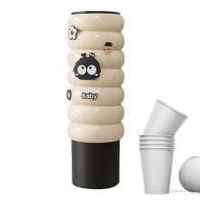 Water Cup Holder Wall Mount, Paper Cup Holder, Automatic Pull Paper Cup Remover For Restaurant, Bathroom, Break Room