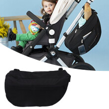 Waterproof Baby Stroller Organizer Bag 41x15x25cm with Adjustable Sling