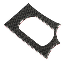 Kohlefaser-Motorstartaufkleber für C6 2005–2007
