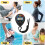 Athletic Training Timer Sports Digital Portable Handheld Timer Waterproof Timer For Running Black 4