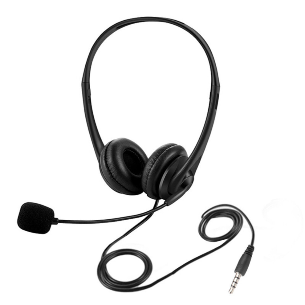 Corded Headphones For Computer And Laptop With 3.5Mm Audio Plug, Lightweight Earphones For Music, Study And Calls 9187378386781