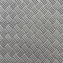 Garage Floor Mat 3mm Thick Diamond Plate Vinyl Roll Waterproof Heavy Load for SUVs Trucks Grey 1x2m