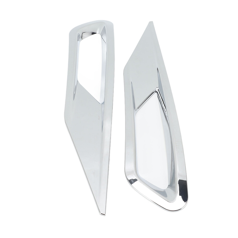 2Pcs Fog Cover Trim Fit For Xc60 2018Â2021 Replacement Silver/Light 4281375379564
