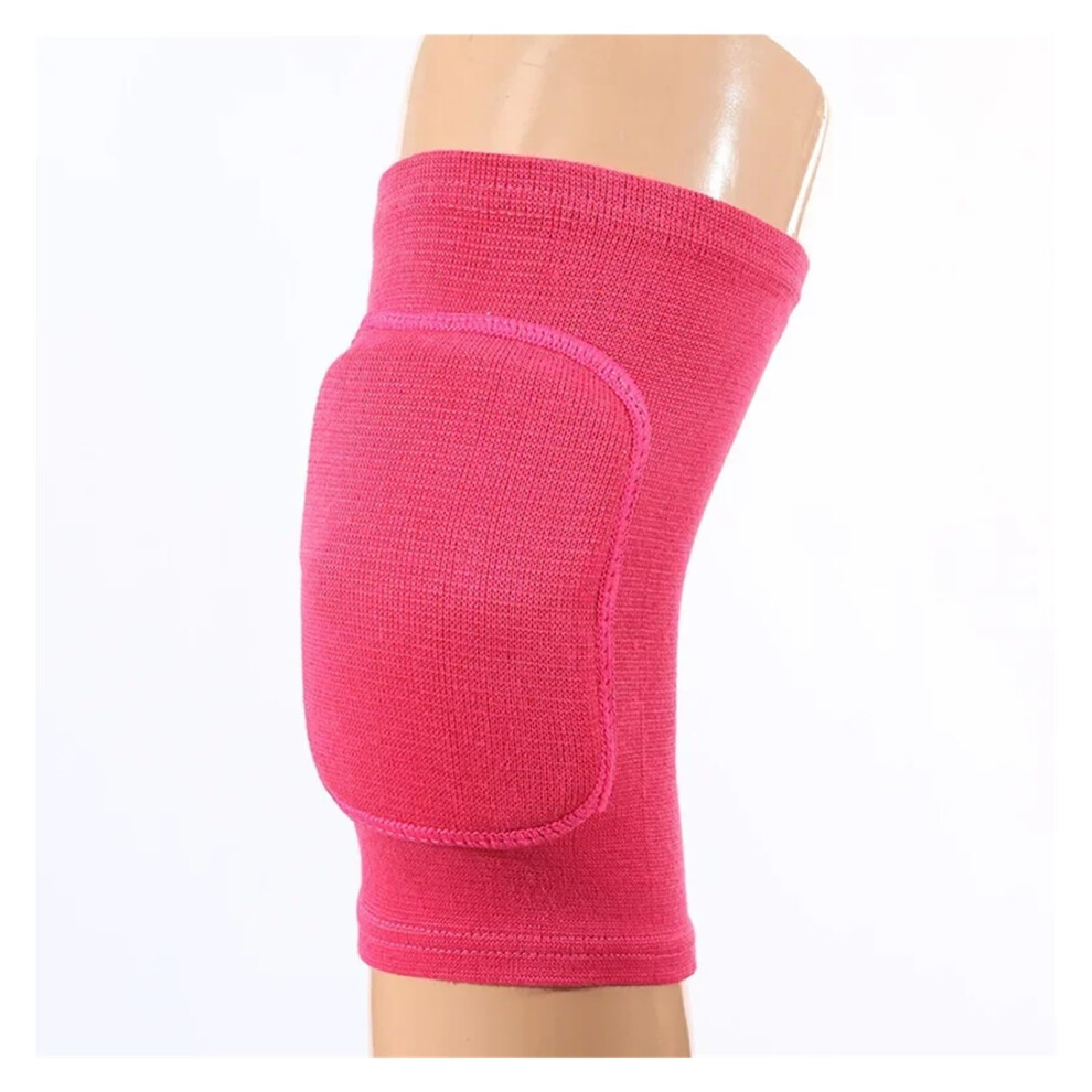 Knee Support 1 Pair Xs Red Thickened Sponge Knee Brace Elastic Compression Knee Pads For Dancing And Workout 9199774035262