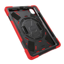 Étui antichoc rouge pour tablette Xiaomi Mi Pad 5 / 5 Pro avec support et bandoulière