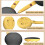 8 Inch Electric Crepe Maker with NonStick Surface, Auto Temperature Control and Long Handle 5
