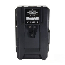V-Monterad Batterihängande Platta Dtap Output Metalltriangel Kopparpläterad Terminal V-Port Adapter