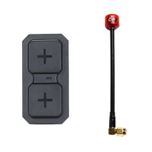 Für RANGE  2X 5,8G Directional Dual-Unit Antenna+ RHCP Cherry2nd Gen Antenne SMA 11dBi für RC FPV Drone Teile Schwarz